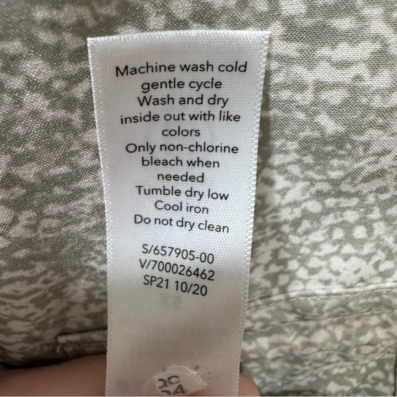 Athleta Grey White Zuma Printed Collared Shirtdress Women's XS Athletic - Picture 11 of 16